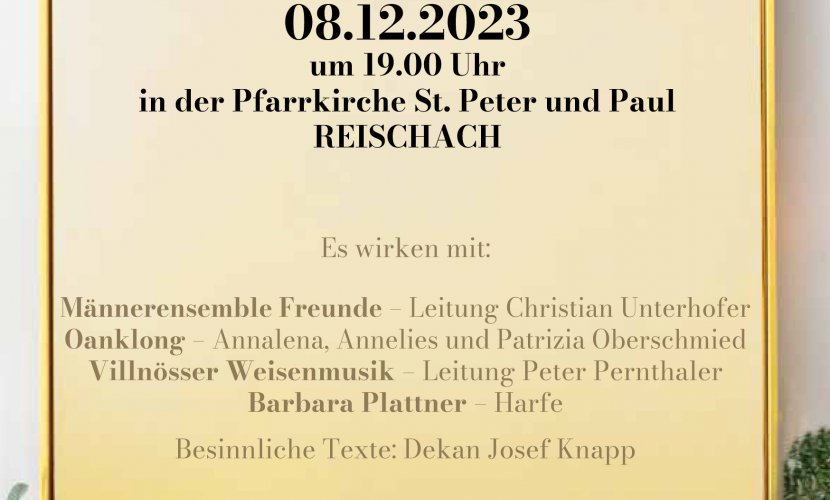 Singen im Advent